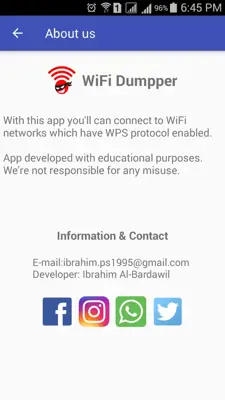 WiFi Dumpper android App screenshot 0