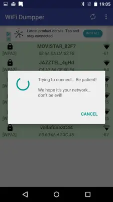 WiFi Dumpper android App screenshot 10